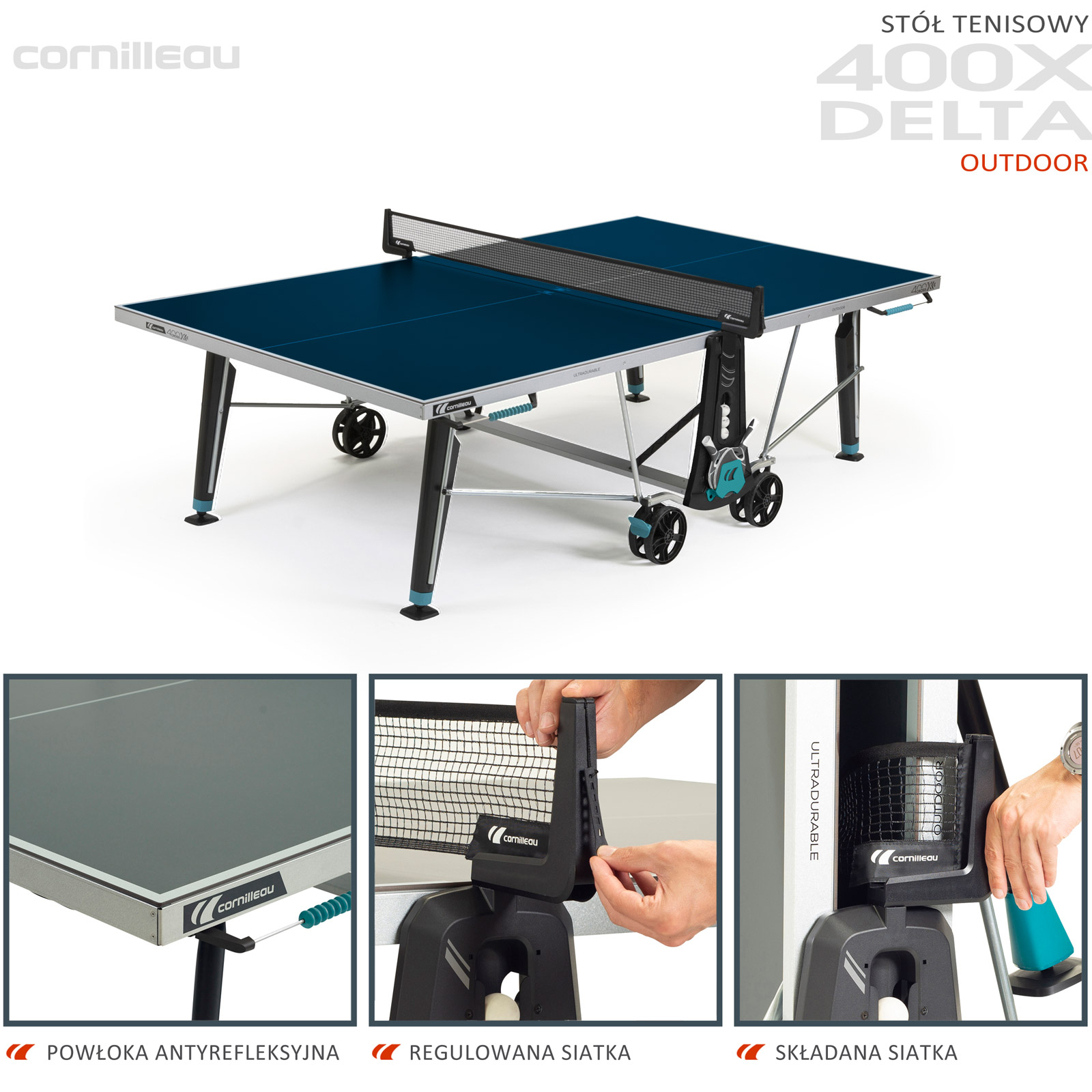 Stół Delta 400Xblue