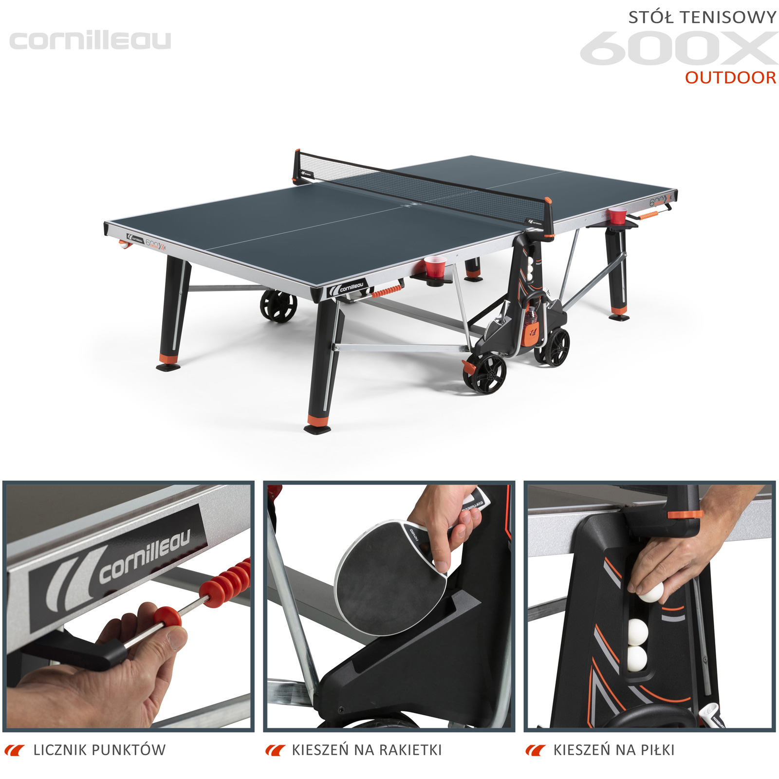 Stół Cornilleau 600Xb