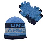 Czapka i rękawiczki Under Armour Jr 1300443 zestaw