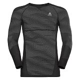 Bielizna termoaktywna koszulka męska Odlo Performance Black Shirt 187082