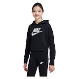 Bluza dla dziewcząt Nike Sportswear Crop Hooded DC9763