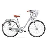 Rower miejski Romet Pop Art Lux 28 cali z koszykiem