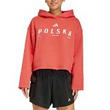 Bluza damska adidas Team PL GFX Hoody JX1157 