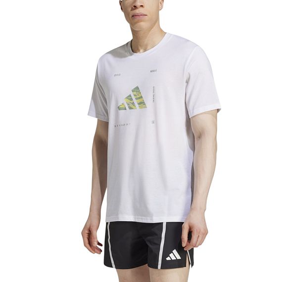 Koszulka treningowa męska adidas Box Logo Graphic JD8232