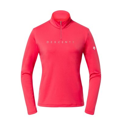 Bluza narciarska damska Descente Chest Logo T-Neck DW5FLT01LU