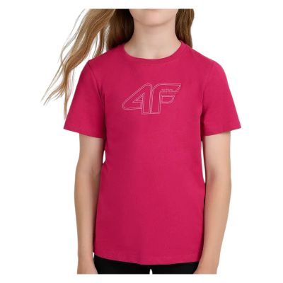 Koszulka dla dziewcząt 4F 4FJWAW25TTSHF2388