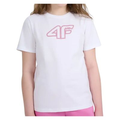 Koszulka dla dziewcząt 4F 4FJWAW25TTSHF2388