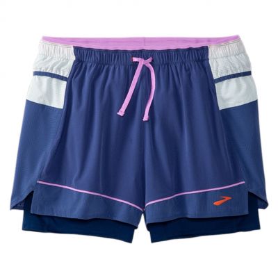 Spodenki do biegania damskie Brooks High Point 3 INCH 2w1 221611