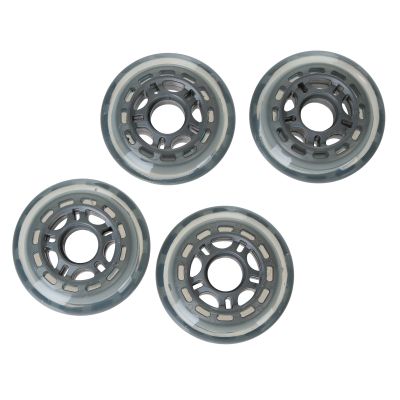 Zestaw kółek Mechanics PU 76x24 mm