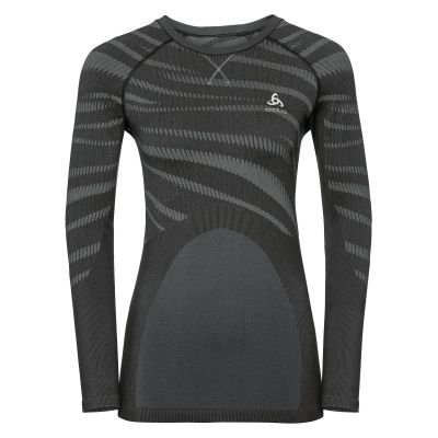 Bielizna termoaktywna koszulka damska Odlo Performance Black Shirt 187081