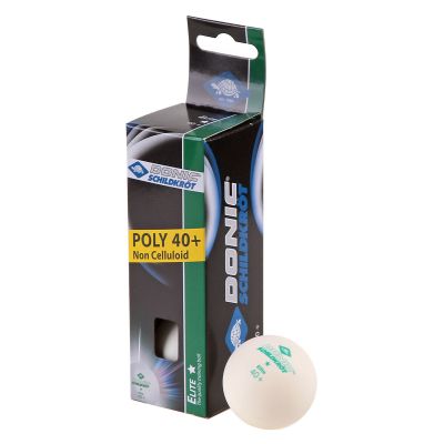 Piłeczki Donic Schildkrot Elite 1 - białe - 3 szt.