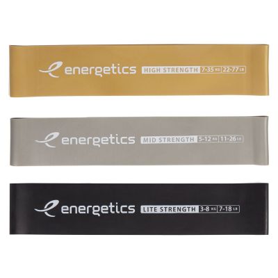 Gumy do ćwiczeń Energetics Mini Set Pro 1.0 3szt 410588