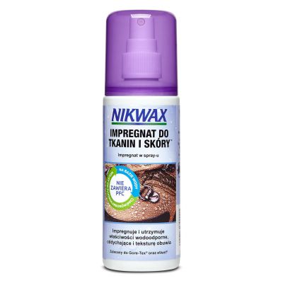 Impregnat do obuwia w sprayu Nikwax Tkanina i Skóra 125 ml