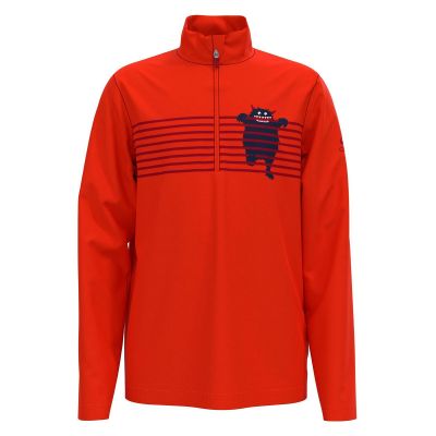 Bluza narciarska dla dzieci Odlo Carve 1/2 Zip 541819 