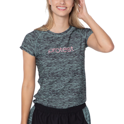 Koszulka damska do pływania Protest Icatu Zebra Rashguard 7621121