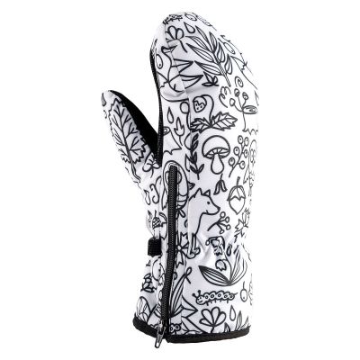 Rękawice narciarskie do kolorowania dla dzieci + pisaki Viking Motiv 125237991