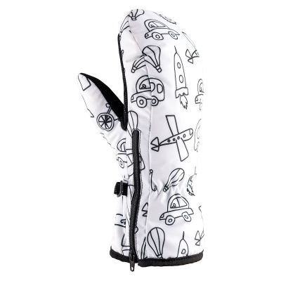 Rękawice narciarskie do kolorowania dla dzieci + pisaki Viking Motiv 125237991