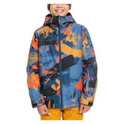 Kurtka snowboardowa dla chłopców Quiksilver Mission Print EQBTJ03164