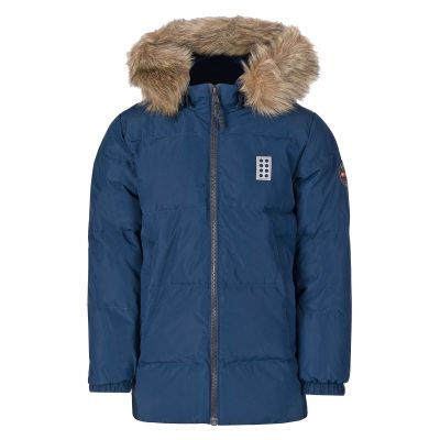 Kurtka narciarska chłopięca Lego LWJALAPO puch 11010508