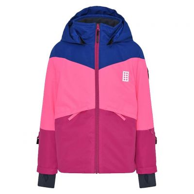 Kurtka narciarska dla dziewcząt LEGO Lwjested 11010544