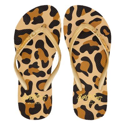 Klapki damskie japonki BeachyFeet Leopardo BEWOLE01