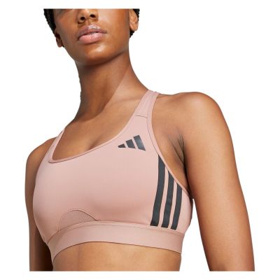 Biustonosz sportowy adidas Powerreact 3-Stripes Medium Support JP1402