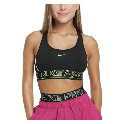 Biustonosz sportowy dla dziewcząt Nike Pro Swoosh FZ5863