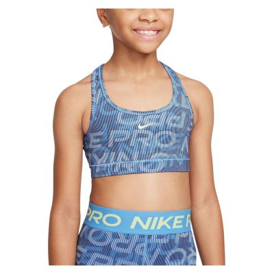 Biustonosz sportowy dwustronny dla dziewcząt Nike Pro HJ4317