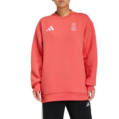 Bluza damska adidas Team PL XPLORIC Crew Neck JX1154