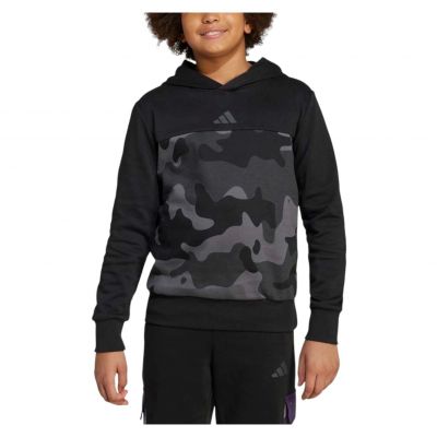 Bluza dla chłopców adidas Seasonal Essentials Camo Fleece Hoodie JN2220