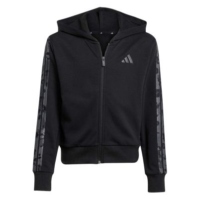Bluza dla dziewcząt adidas 3-Stripes Animal French Terry Hooded KC5418
