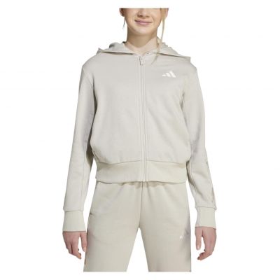 Bluza dla dziewcząt adidas 3-stripes Animal French Terry Hooded KC5419