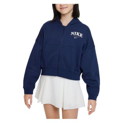 Bluza dla dziewcząt Nike Trend Fleece Hoodie FD0887