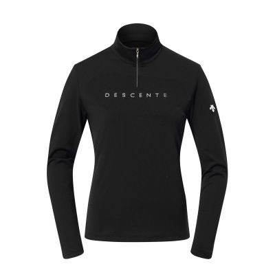 Bluza narciarska damska Descente Chest Logo T-Neck DW5FLT01LU