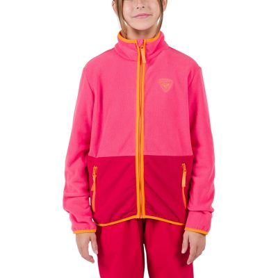 Bluza polarowa narciarska dla dzieci Rossignol Strawpile Full-Zip Fleece RLNYL03