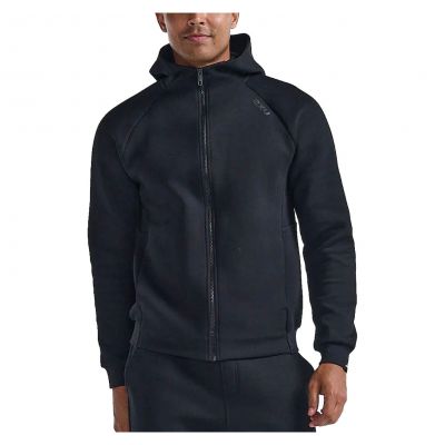 Bluza treningowa męska 2XU Commute Full Zip Hoodie MR7225a