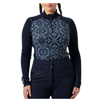 Bluza damska wełniana Helly Hansen LIFA® Merino Midweight Graphic 49410