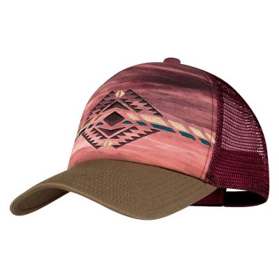 Czapka z daszkiem Buff Trucker Cup Sykora Maroon BU125365