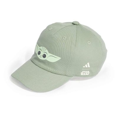 Czapka z daszkiem dla dzieci adidas Star Wars Mandalorian JH3266