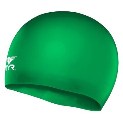 Czepek pływacki dla dzieci TYR Wrinkle-Free Silicone Junior Swim Cap LCSJR326