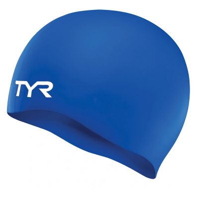 Czepek pływacki dla dzieci TYR Wrinkle-Free Silicone Junior Swim Cap LCSJR428