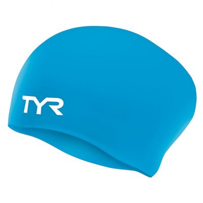 Czepek pływacki TYR Wrinkle-Free Silicone Long Hair LCSL420