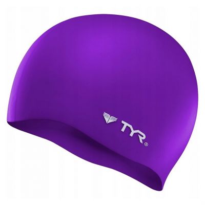 Czepek pływacki dla dzieci TYR Wrinkle-Free Silicone Junior Swim Cap LCSJR326