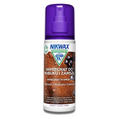 Impregnat do obuwia w sprayu Nikwax nubuk i welur 125 ml 