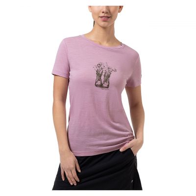 Koszulka damska Super Natural Flower Boots SNWP03124