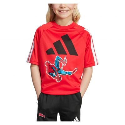 Koszulka dla dzieci adidas Marvel Spider-Man JM0832