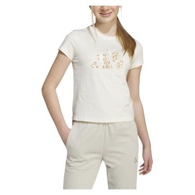 Koszulka dla dziewcząt adidas Animal Big Logo KC5450