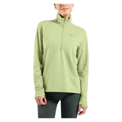 Koszulka do biegania damska Odlo Essentials Thermal Half Zip 1/2 Zip 316011