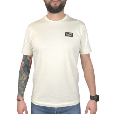 Koszulka męska EA7 Emporio Armani Logo Tape 7M000956-AF10375