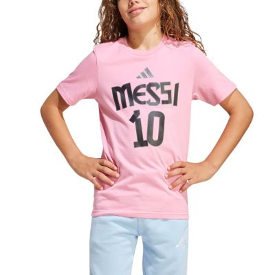 Koszulka piłkarska dla dzieci adidas Messi Name And Number Graphic Tee JM3552